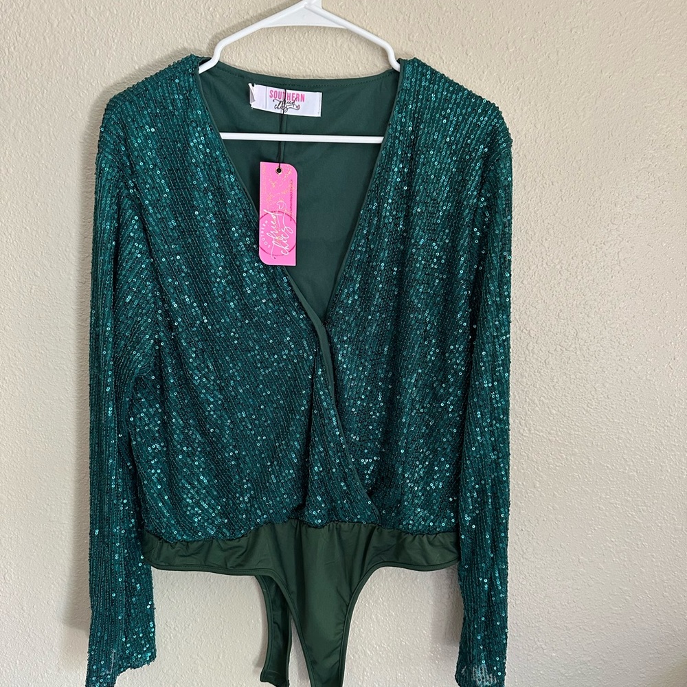 Sequin bodysuit